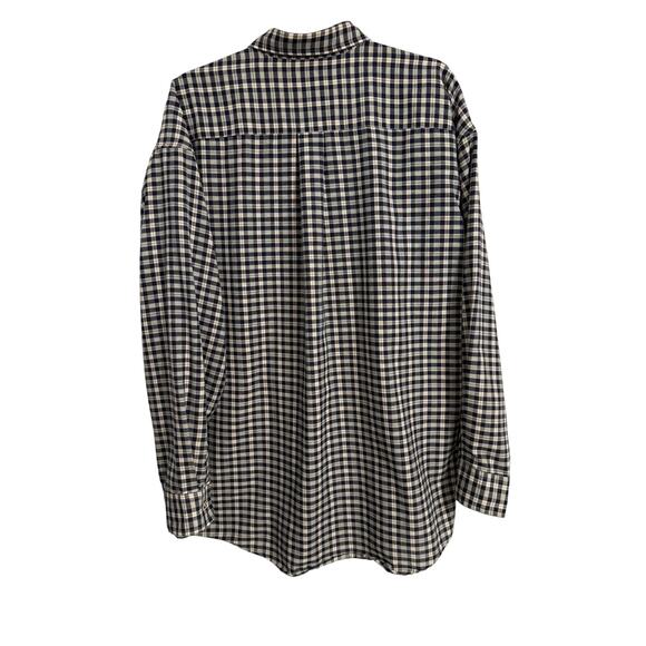 Vtg Loafers By Reed St James Classic Men's XL Long Sleeve Plaid Button Up Shirt - Picture 2 of 9